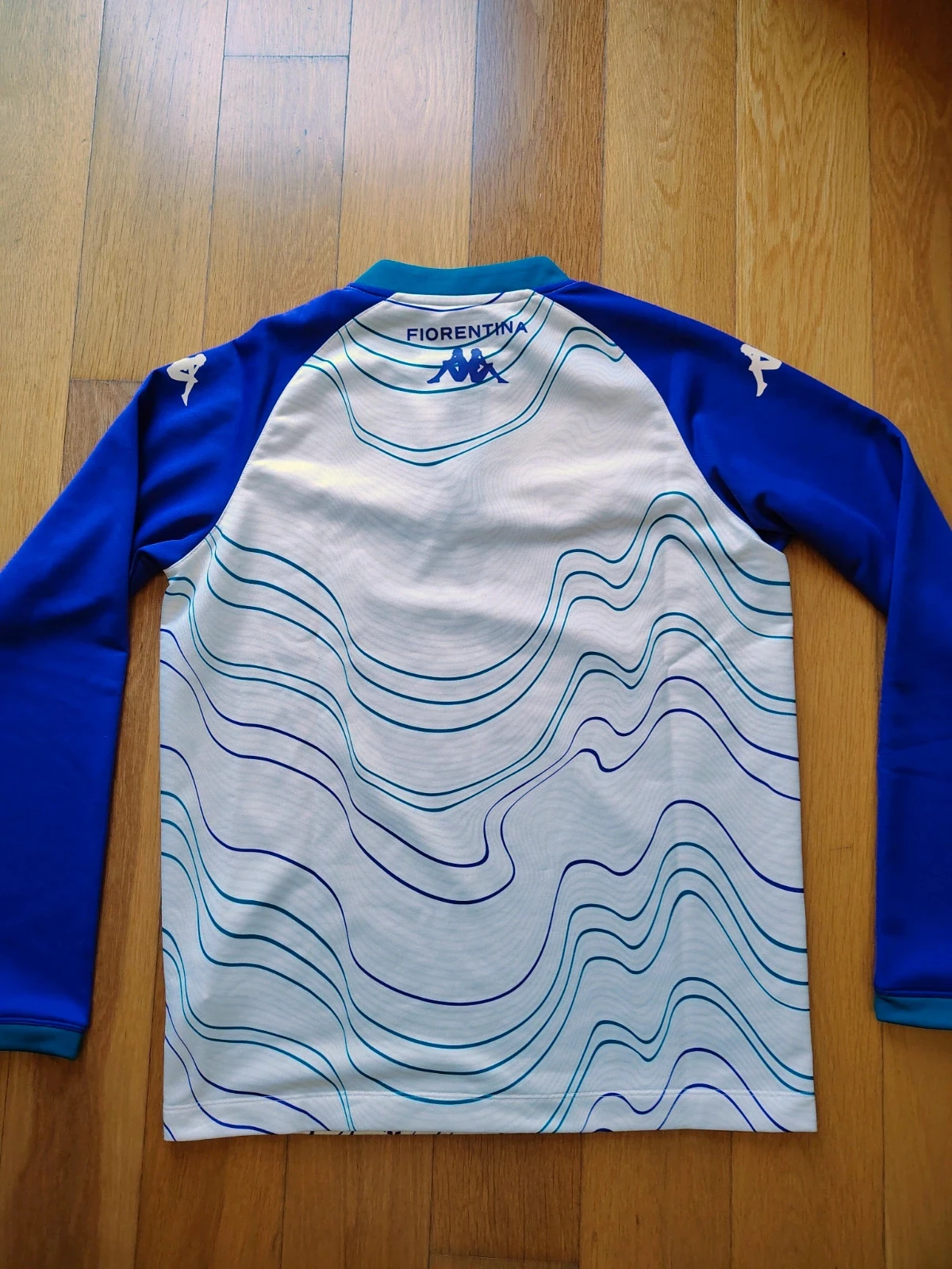 Maillot de football homme Kappa original Fiorentina sweat-shirt d'entraînement Kombat – photo 9